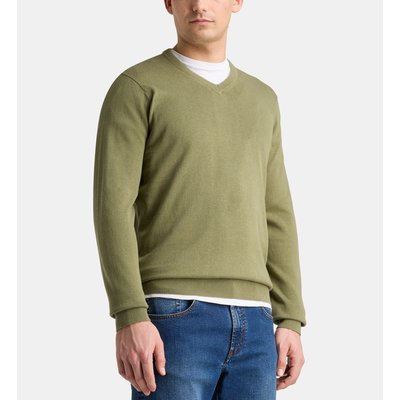 Pull Droit Tuton Col V Coton Pima Bio GALERIES LAFAYETTE