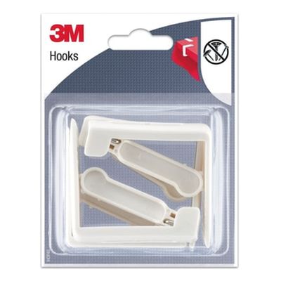 Pince À Nappe Ressort Clip Hooks X 4 Blanc 3M