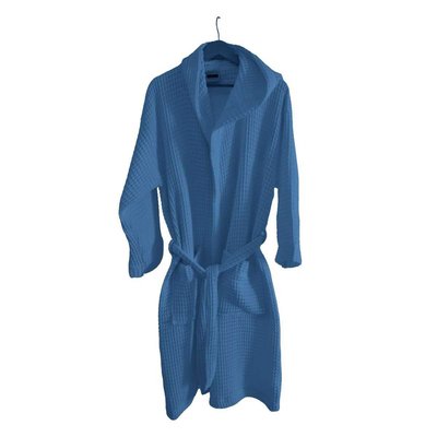 Peignoir bleu canard hotsell