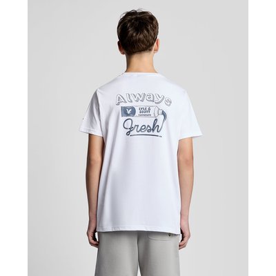 T-shirt imprimé dos graphique LYLE & SCOTT