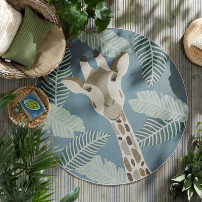 Tapis extérieur rond GIRAFE FLAIR RUGS