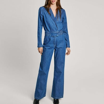 Combinaison Longue À Coupe Décontractée En Denim PEPE JEANS