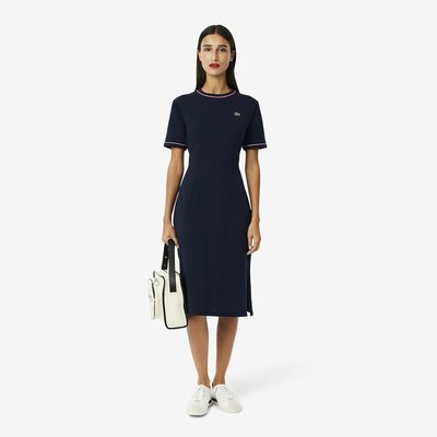 Robe t-shirt mi longue LACOSTE