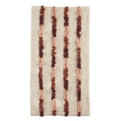 Tapis tufté rayé coton MADAM STOLTZ