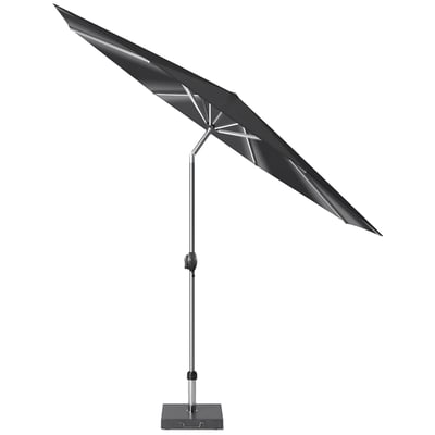 Glow Defender LED Round Centre Pole Parasol 3m SO'HOME