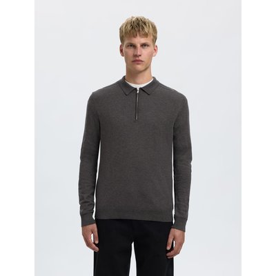 En maille Polo à manches longues SELECTED HOMME