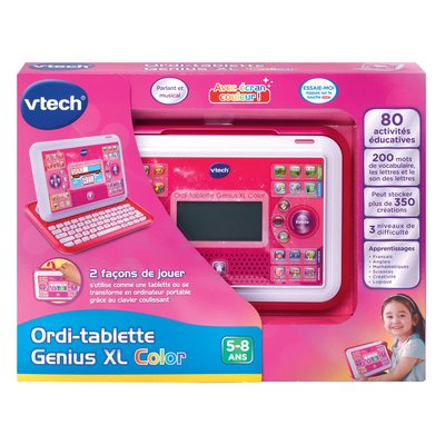 Ordinateur enfant Ordi-tablette Genius XL Color rose VTECH