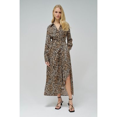 ROBE CHEMISIER EMPRIMÉ ANIMALIER SALSA JEANS
