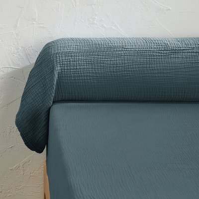 Nackenrollenbezug Kumla aus Baumwoll-Musselin, uni LA REDOUTE INTERIEURS