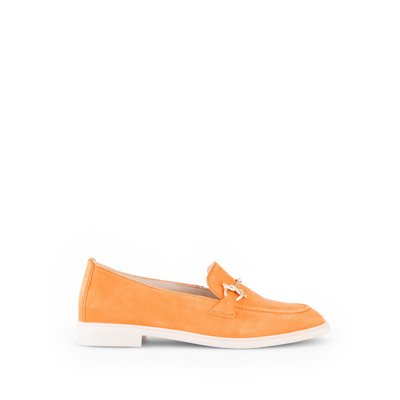 Mocassins en velours à talon talon bloc dessus/effet galvanisé GABOR