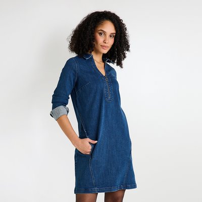 Robe en denim GRAIN DE MALICE