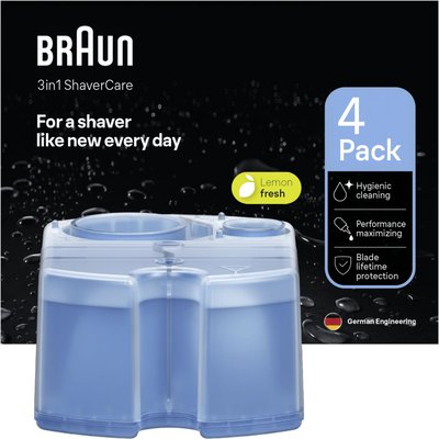 Cartouche nettoyante CCR4 lotion auto nettoyante BRAUN