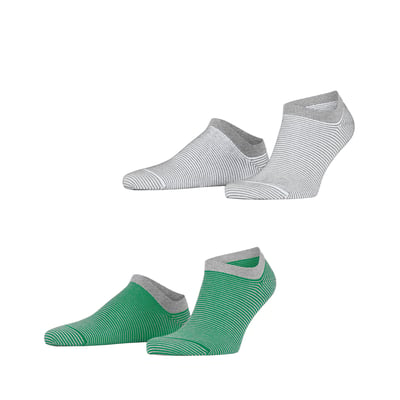 Chaussettes sport Allover Stripe 2-Pack Opaque ESPRIT