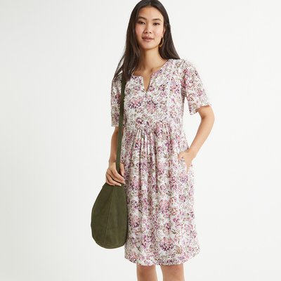Floral Mid-Length Dress ANNE WEYBURN