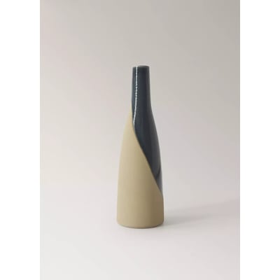 Vase 100 % grès bicolore MANGO HOME