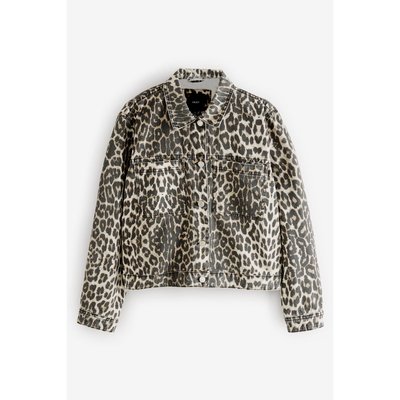Veste en jean coupe carrée NEXT