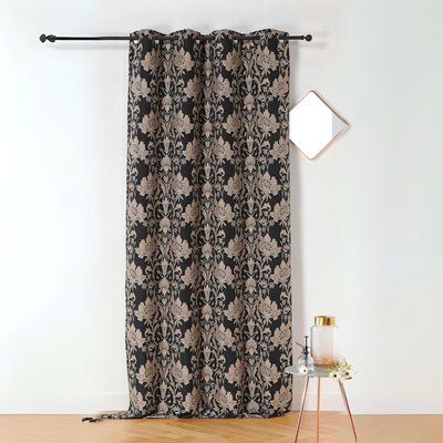 Rideau d'ameublement motifs floraux LINDER