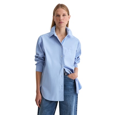 Blouse boyfriend en popeline de coton premium MARC O'POLO