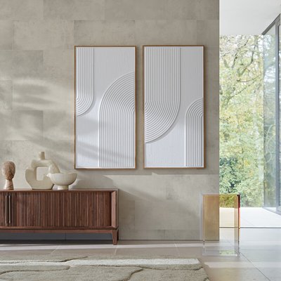 Set de 2 tableaux texturés, Flavior AM.PM