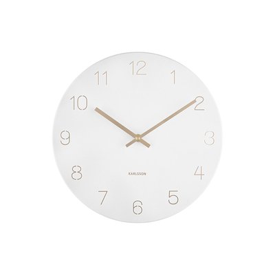 Horloge Murale Acier CHARM KARLSSON