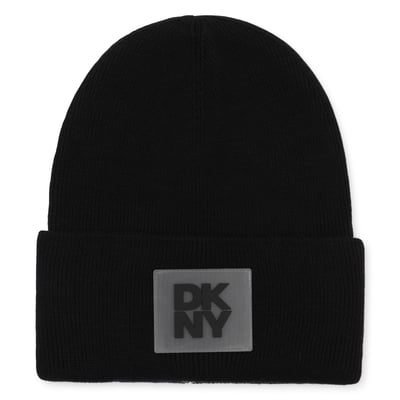 Bonnet en tricot réversible DKNY