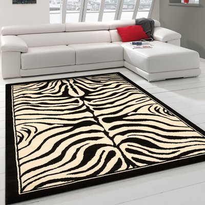 Tapis salon et chambre tissé motif animaux AF1 ZEBRO UN AMOUR DE TAPIS
