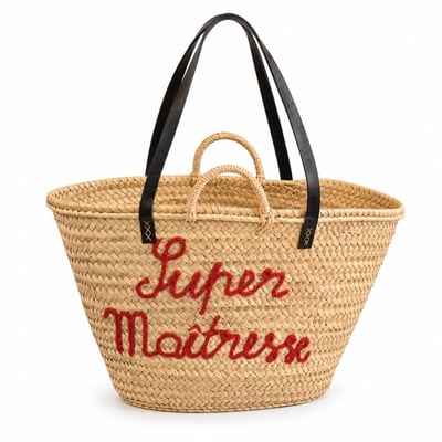 Panier SUPER MAITRESSE -  LOJI HOME MAISON