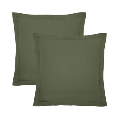 Lot de 2 taies percale de coton LA PERCALE FRANCAISE GARNIER THIEBAUT
