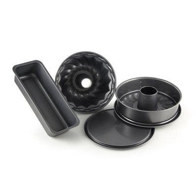Ensemble de 4 moules à gâteaux BACK HARMONIE DR OETKER