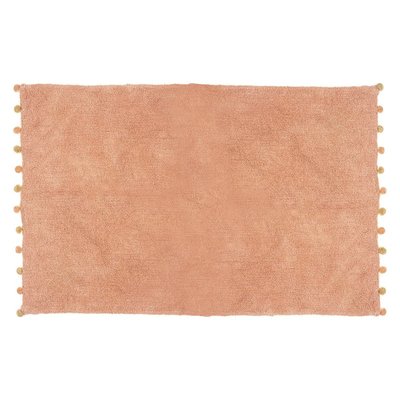 Tapis Rectangle Coton Pompons 100x150 ATMOSPHERA