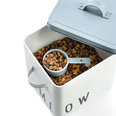 Boîte conservation croquettes chat  Meow ZELLER PRESENT