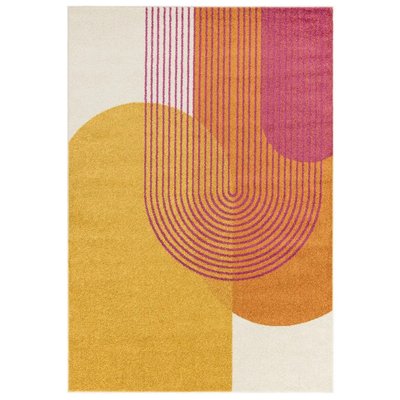 Tapis tissé plat moderne DISCO NOVATREND