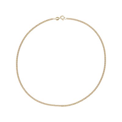 Collier en or jaune 750 CLASSIC BLUESPIRIT