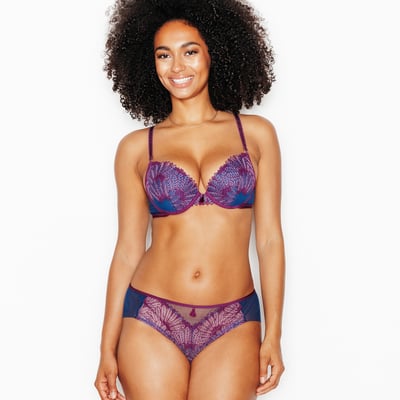 Soutien-gorge push up JELYANE ROUGEGORGE LINGERIE