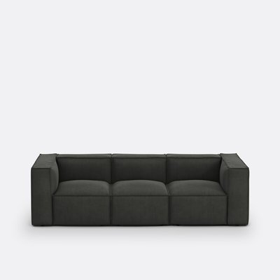 Modulaire zetel, 3-zit corduroy Seven LA REDOUTE INTERIEURS