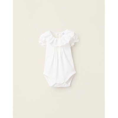 Body-Chemisier avec Volants et Broderie Anglaise ZIPPY