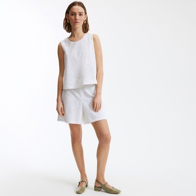 Shorts con pizzo sangallo LA REDOUTE COLLECTIONS