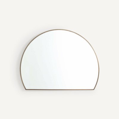 Caligone 60cm High Metal Semicircle Mirror AM.PM