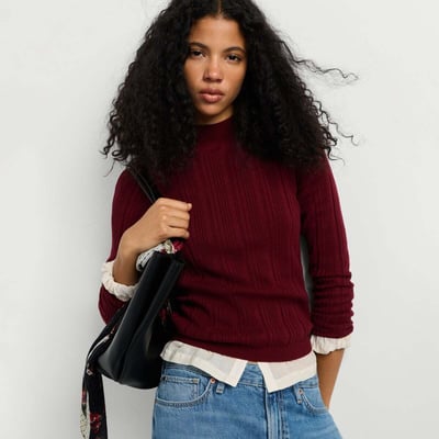 Pull À Col Montant Côtelé PEPE JEANS