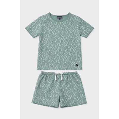 Pyjama short Kids fleurs - coton léger ARMOR-LUX