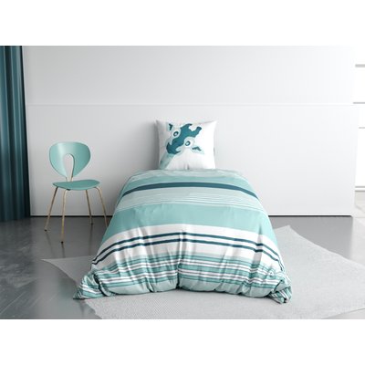 Parure de lit enfant + taie en coton, Louma C DESIGN HOME TEXTILE