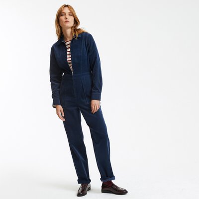 Mono de pantalón con cremallera, de terciopelo LA REDOUTE COLLECTIONS