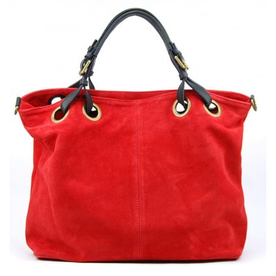 Sac à main cabas cuir nubuck italien nubuck OPERA OH MY BAG