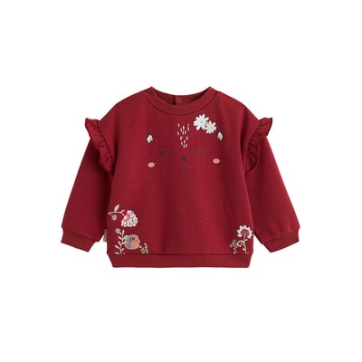 Sweat-shirt bébé en molleton Harmony PETIT BEGUIN