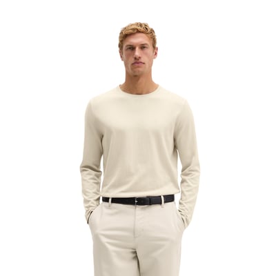 Pull-over regular en mélange de coton et de cachemire bio MARC O'POLO