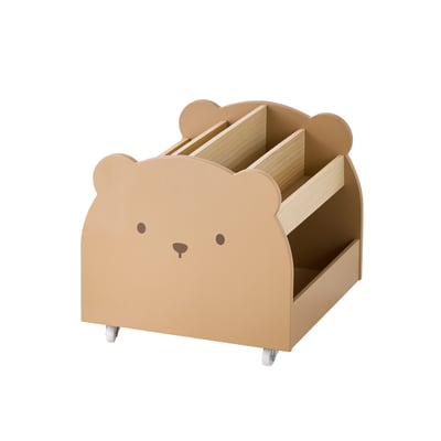 Bibliothèque à roulettes OURSON VERTBAUDET