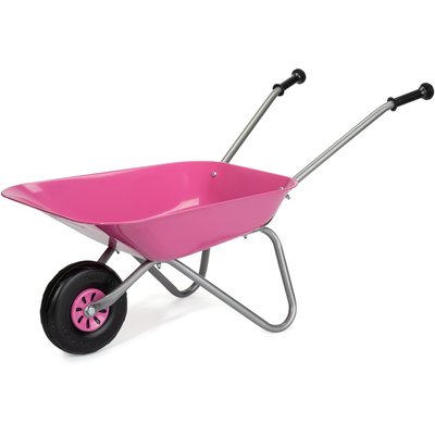 Brouette en métal Rose ROLLY TOYS