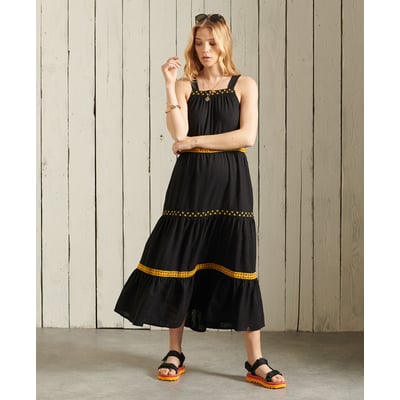 Robe Brodée Sans Manches SUPERDRY