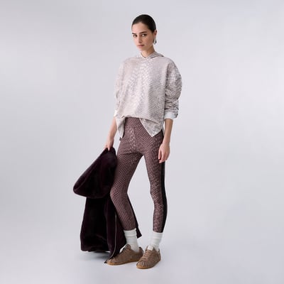 Sweat-shirt à imprimé animalier LIU JO