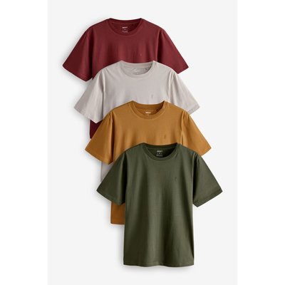 T-shirt à manches courtes, lot de 4 NEXT